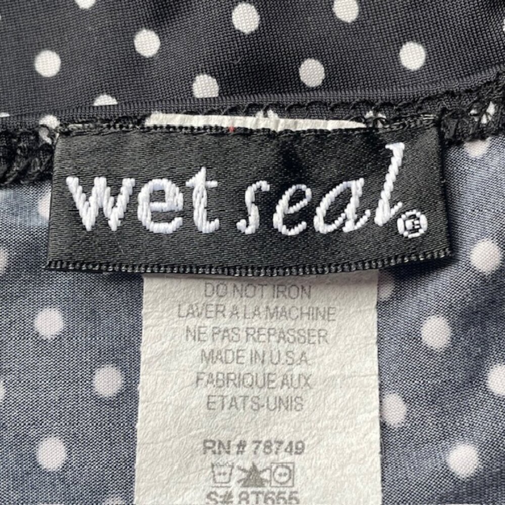 Wet Seal Black Polka Dot Camisole - Picture 5 of 6